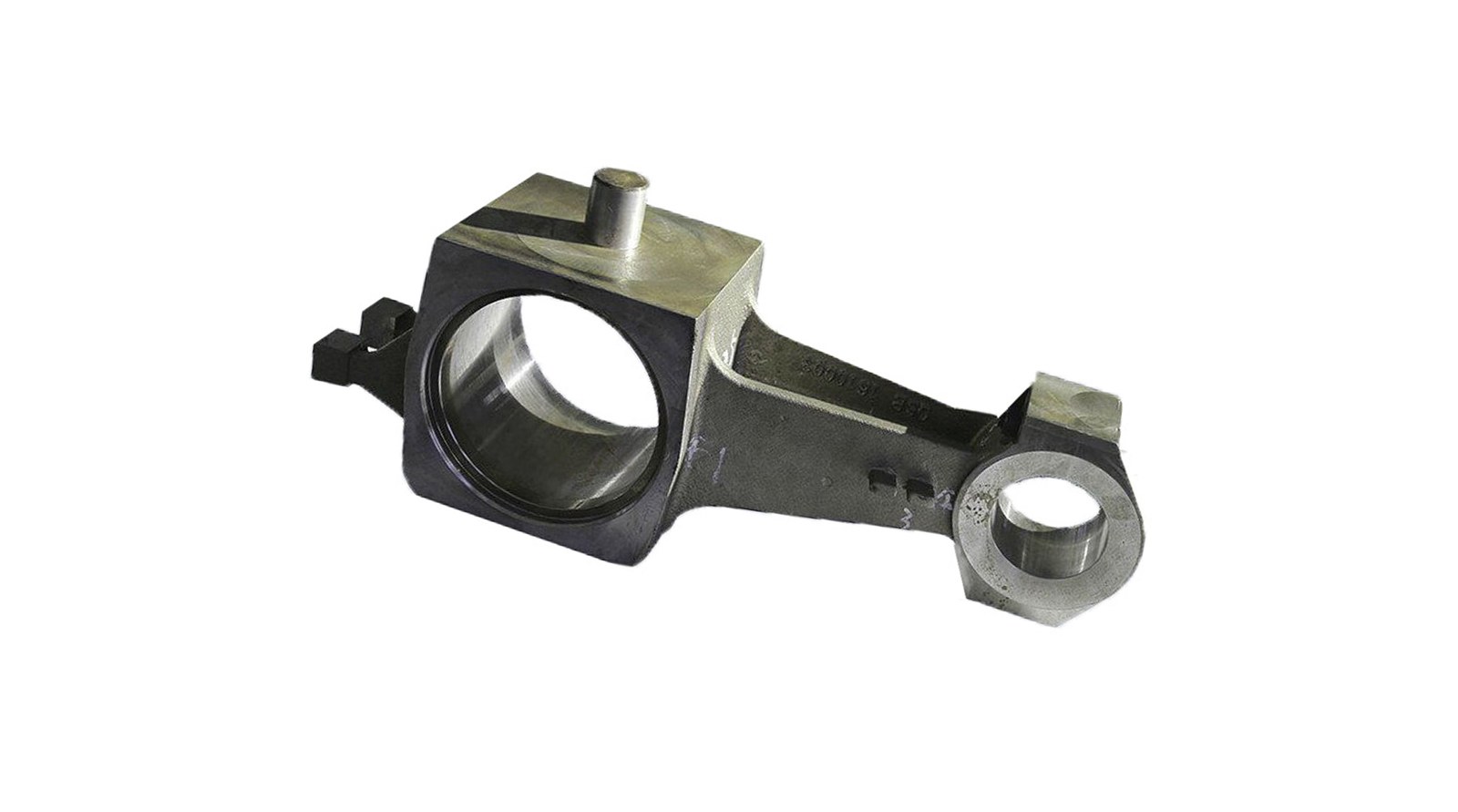 Machined housing with mounting and bore features