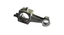 Machined axle-box body with large and small bores